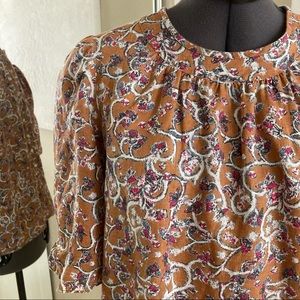 Isabel Marant gathered front blouse